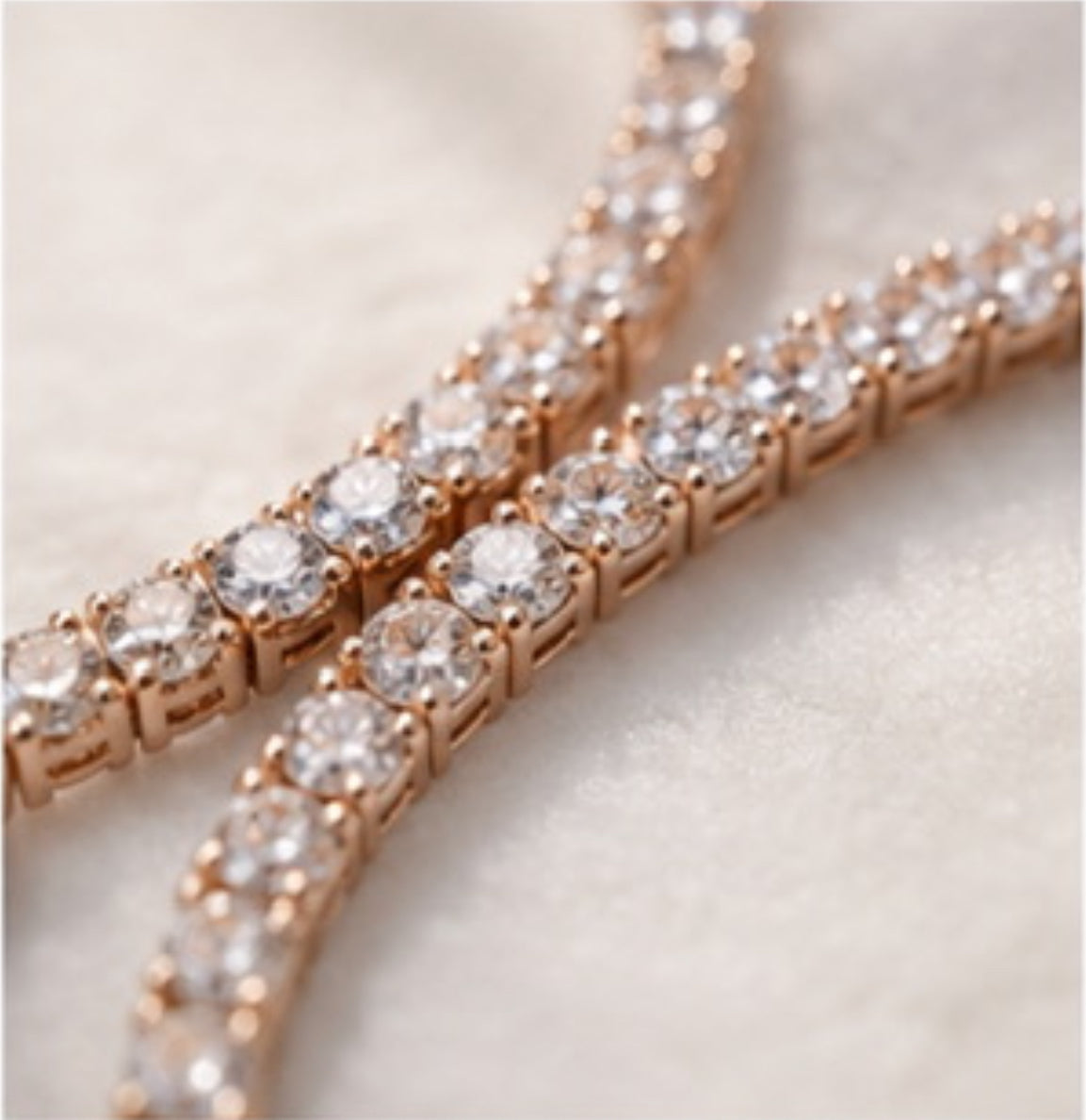 Moissanite Tennis Chain
