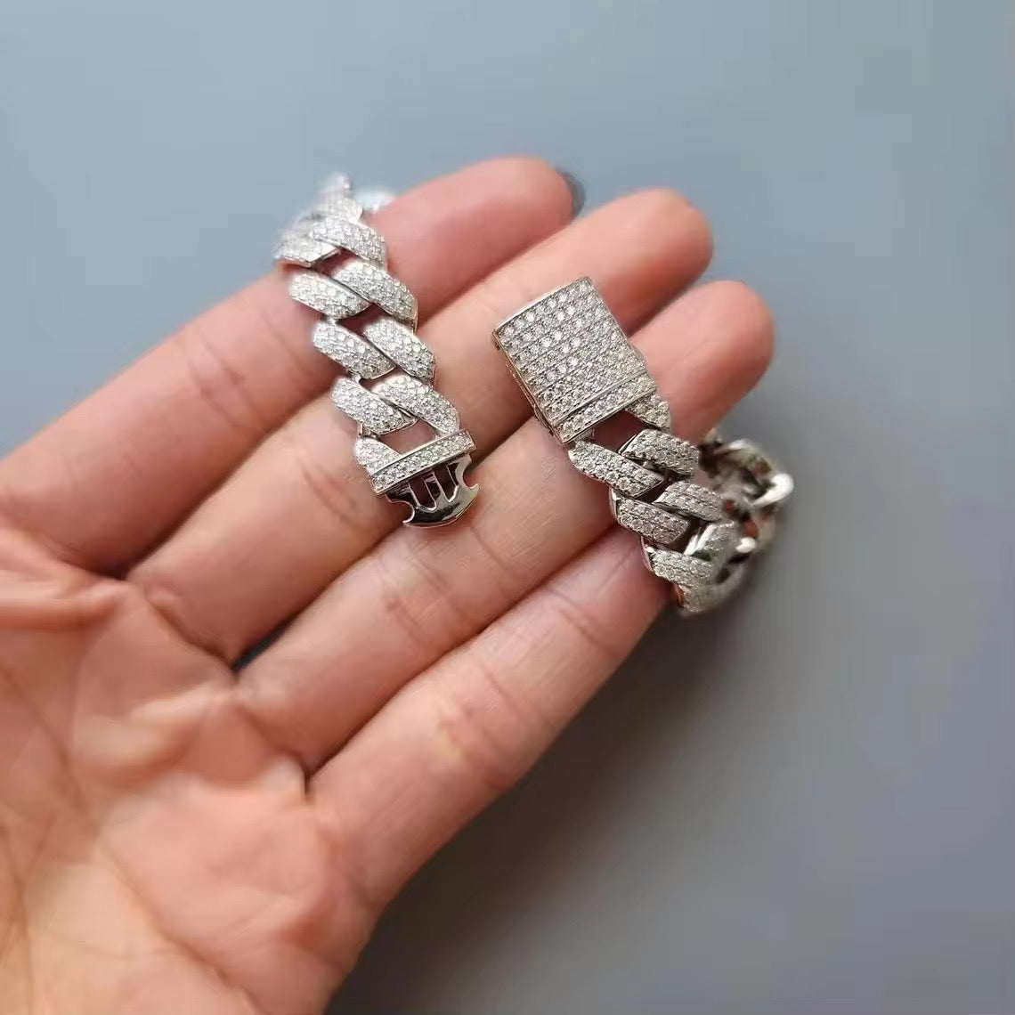 Luxury Lab Diamond Cuban Link Chain