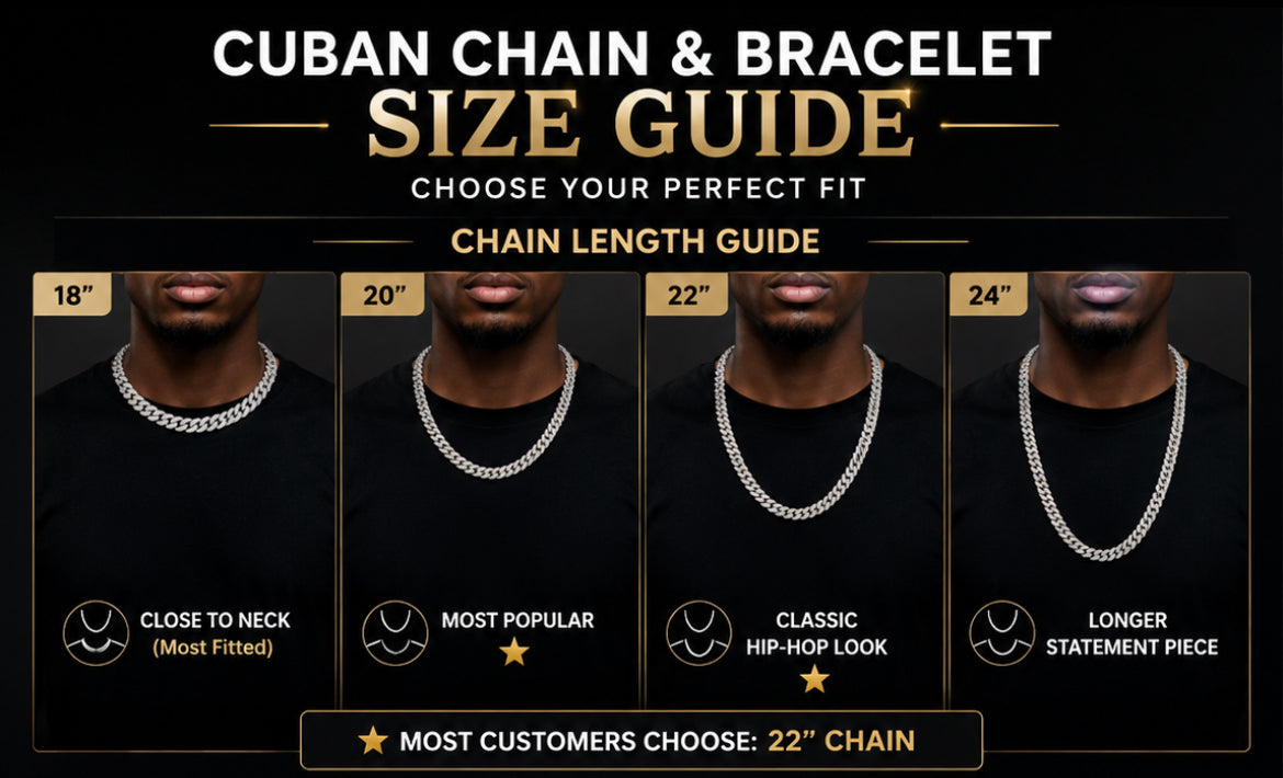 6mm Moissanite Cuban Chain