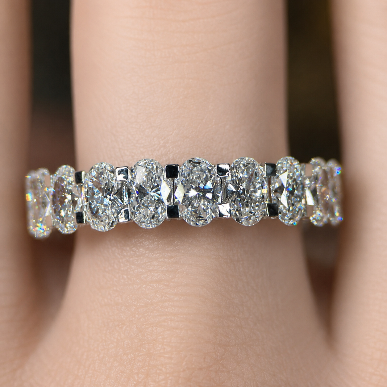 Signature Lab Diamond Eternity Band | 925 Silver, 10K, 14K & 18K Gold