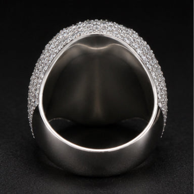 Iced Cross Ring