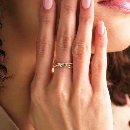 Infinity Diamond Ring