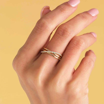 Infinity Diamond Ring