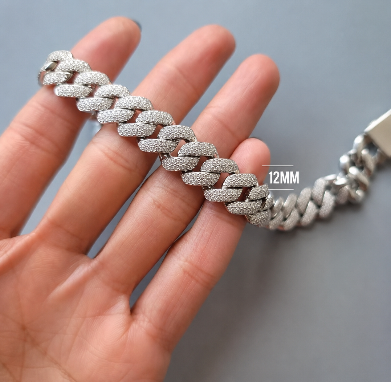 Luxury Lab Diamond Cuban Link Chain