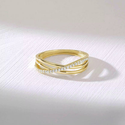 Infinity Diamond Ring