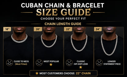 6mm Moissanite Cuban Chain