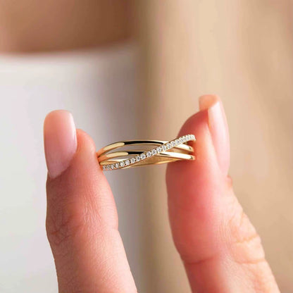 Infinity Diamond Ring