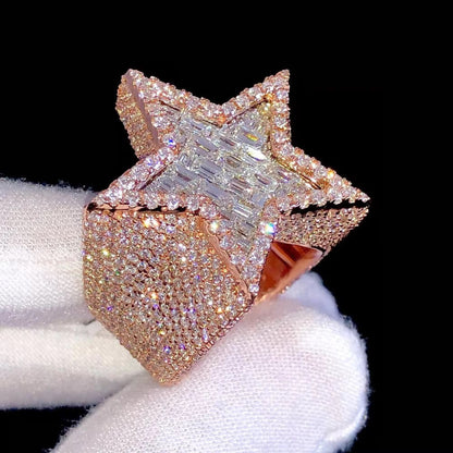 7 Carat Star Ring