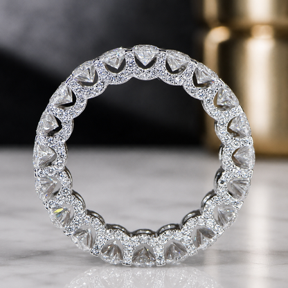 Signature Lab Diamond Eternity Band | 925 Silver, 10K, 14K & 18K Gold