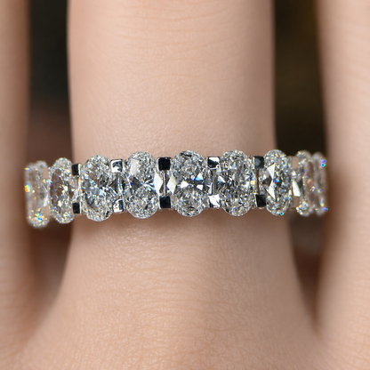 Signature Lab Diamond Eternity Band | 925 Silver, 10K, 14K & 18K Gold
