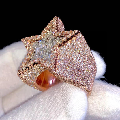 7 Carat Star Ring