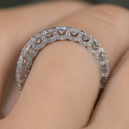 Signature Lab Diamond Eternity Band | 925 Silver, 10K, 14K & 18K Gold