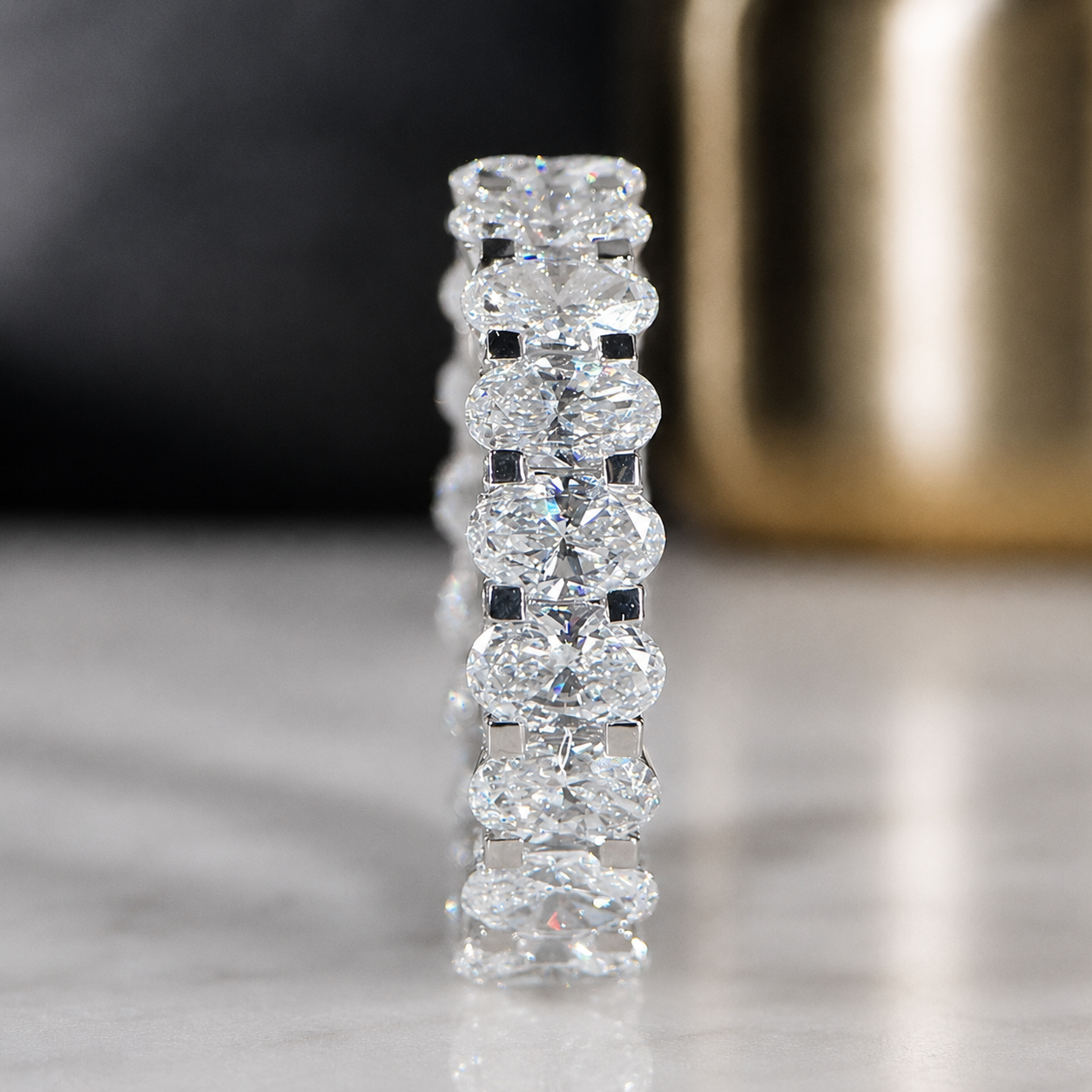 Signature Lab Diamond Eternity Band | 925 Silver, 10K, 14K & 18K Gold