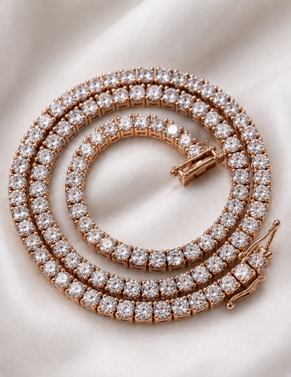 Luxury Diamond Tennis Chain