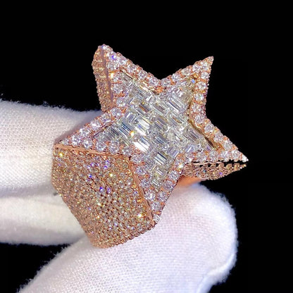 7 Carat Star Ring