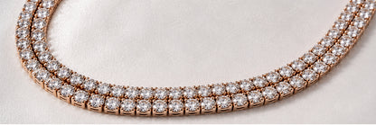 Luxury Diamond Tennis Chain