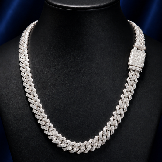 Luxury Lab Diamond Cuban Link Chain