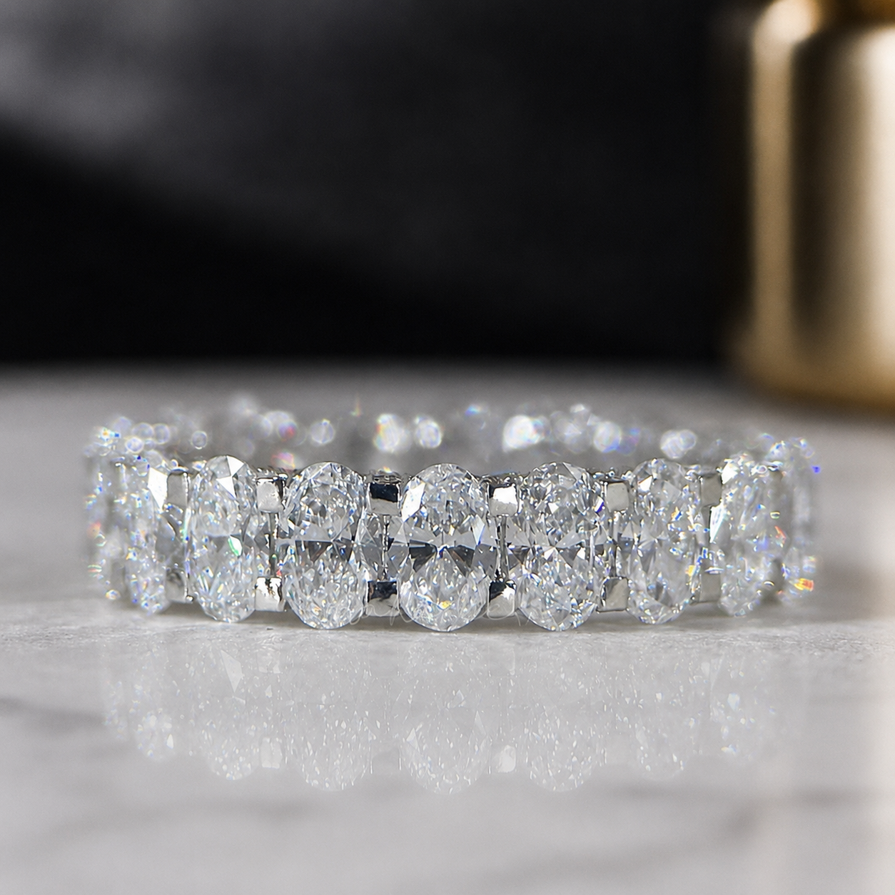 Signature Lab Diamond Eternity Band | 925 Silver, 10K, 14K & 18K Gold