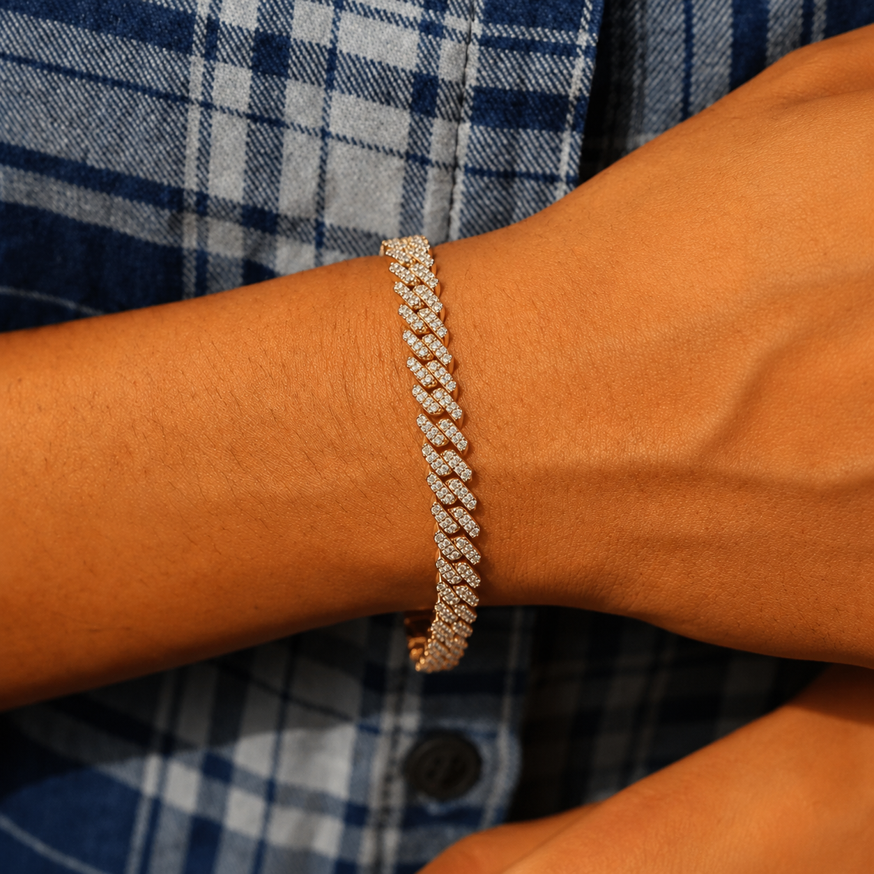 VVS Lab Diamond Cuban Bracelet