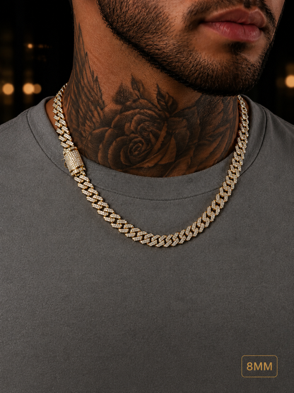 Luxury Lab Diamond Cuban Link Chain