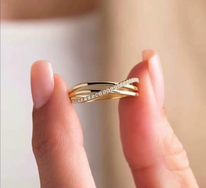 Infinity Diamond Ring