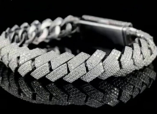 VVS Lab Diamond Cuban Bracelet