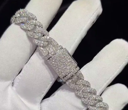 Luxury 8mm Cuban Link Bracelet
