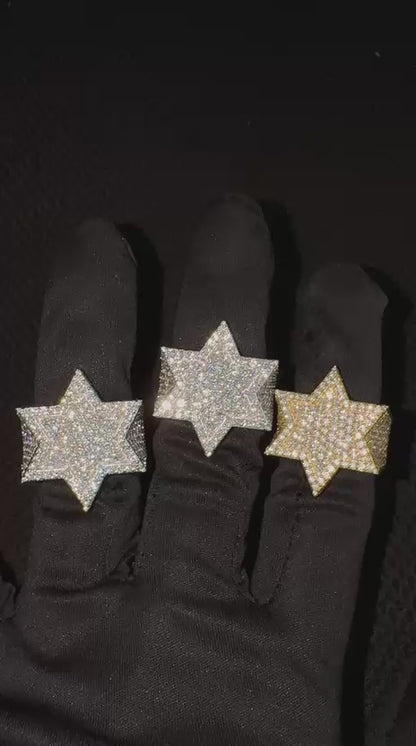 7 Carat Star Ring
